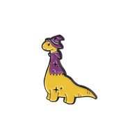 Cartoon Style Cute Dinosaur Alloy Stoving Varnish Women's Brooches sku image 3