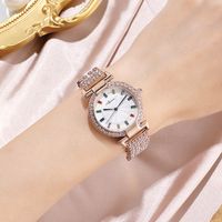 Shiny Solid Color Jewelry Buckle Quartz Women's Watches main image 2