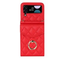 Novelty Solid Color Pu Leather  Phone Cases sku image 7