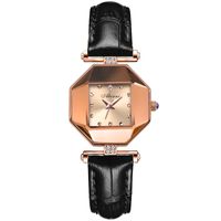 Simple Style Solid Color Butterfly Double Snap Quartz Women's Watches sku image 1