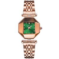 Simple Style Solid Color Butterfly Double Snap Quartz Women's Watches sku image 4