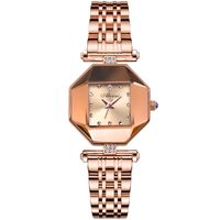 Simple Style Solid Color Butterfly Double Snap Quartz Women's Watches sku image 3