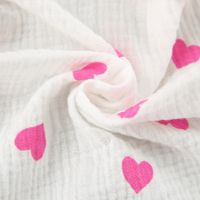 Home Daily Women's Elegant Lady Heart Shape Cotton Shorts Sets Pajama Sets sku image 1