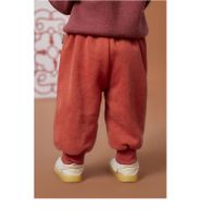 Simple Style Cartoon Solid Color Cotton Boys Pants main image 3