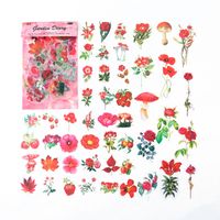 1 Piece Plant Class Learning Paper Retro Pastoral Stickers sku image 6