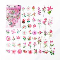 1 Piece Plant Class Learning Paper Retro Pastoral Stickers sku image 1