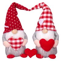 Valentine's Day Cute Heart Shape Cloth Daily Party Festival Rudolph Doll main image 5