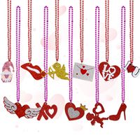 Valentine's Day Cute Heart Shape Plastic Party Date Festival Costume Props main image 4