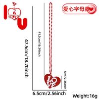 Valentine's Day Cute Heart Shape Plastic Party Date Festival Costume Props sku image 6