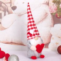Valentine's Day Cute Heart Shape Cloth Daily Party Festival Rudolph Doll main image 3