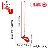 Valentine's Day Cute Heart Shape Plastic Party Date Festival Costume Props sku image 3