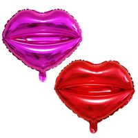 Valentine's Day Exaggerated Sweet Heart Shape Aluminum Film Party Festival Balloons main image 2