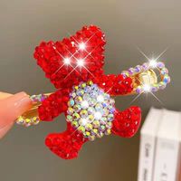 Women's Cute Geometric Rhinestone Hair Clip Hair Tie sku image 7