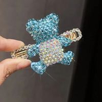 Women's Cute Geometric Rhinestone Hair Clip Hair Tie sku image 34