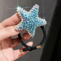 Women's Cute Geometric Rhinestone Hair Clip Hair Tie sku image 41