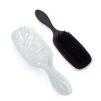 Simple Style Solid Color Plastic Hair Comb 1 Piece sku image 1