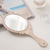 Simple Style Solid Color Plastic Mirror 1 Piece main image 3
