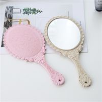 Simple Style Solid Color Plastic Mirror 1 Piece main image 1