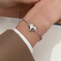 Einfacher Stil Pendeln Herzform Vergoldet Legierung Großhandel Armbänder sku image 6