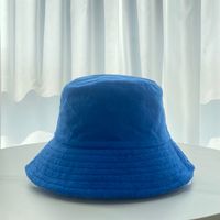 Women's Simple Style Solid Color Flat Eaves Bucket Hat sku image 6