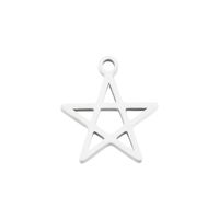 Simple Style Pentagram Stainless Steel Plating Jewelry Accessories sku image 2