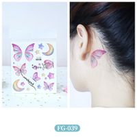 Lady Butterfly Pet Tattoos & Body Art 1 Piece sku image 13