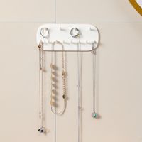 Casual Solid Color Plastic Hooks main image 1
