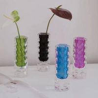 Simple Style Rhombus Arylic Vase Artificial Decorations main image 5