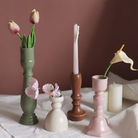 Simple Style Irregular Ceramics Candlestick main image 1