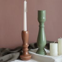 Simple Style Irregular Ceramics Candlestick main image 5