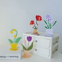 1 Piece Flower Home Daily Arylic Pastoral main image 1