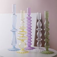 Simple Style Irregular Glass Vase Artificial Decorations main image 1