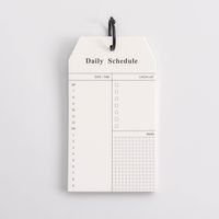 1 Piece Solid Color Class Learning Paper Casual Notebook main image 3