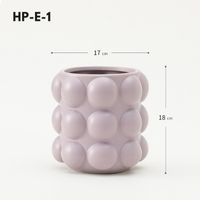 Simple Style Classic Style Solid Color Ceramics Vase Artificial Decorations sku image 11