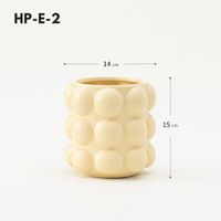 Simple Style Classic Style Solid Color Ceramics Vase Artificial Decorations sku image 6
