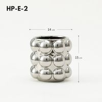 Simple Style Classic Style Solid Color Ceramics Vase Artificial Decorations sku image 8