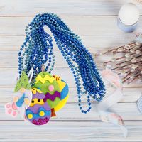 Easter Cute Rabbit Carrot Plastic Party Hanging Ornaments main image 4