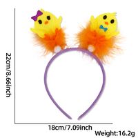 Easter Cute Feather Plastic Party Festival Headband sku image 7