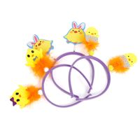 Easter Cute Feather Plastic Party Festival Headband main image 2