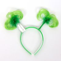 St. Patrick Cute Shamrock Plastic Daily Party Festival Headband sku image 4