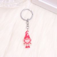 Casual Letter Heart Shape Stainless Steel Printing Valentine's Day Bag Pendant Keychain sku image 11