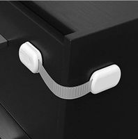 Casual Solid Color Plastic Drawer Lock main image 2
