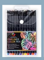 1 Pièce Couleur Unie Apprentissage Plastique Rétro Crochet Ligne Stylo sku image 1