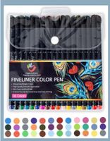 1 Pièce Couleur Unie Apprentissage Plastique Rétro Crochet Ligne Stylo sku image 3