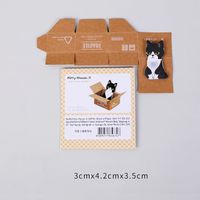 Cute Cartoon Cat Dog Pattern Mini Size Sticky Note sku image 5