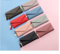 Black Red Pink Pu Leather Solid Color Square Clutches main image 4