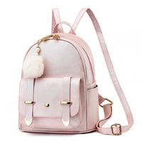 Waterproof Solid Color Casual Daily Shopping Women's Backpack main image 2