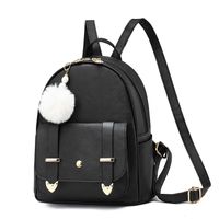 Waterproof Solid Color Casual Daily Shopping Women's Backpack main image 3