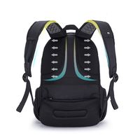 Men's Solid Color Oxford Cloth Zipper Functional Backpack Laptop Backpack main image 2