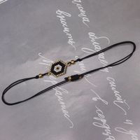 Simple Style Commute Geometric Glass Handmade Couple Bracelets sku image 5